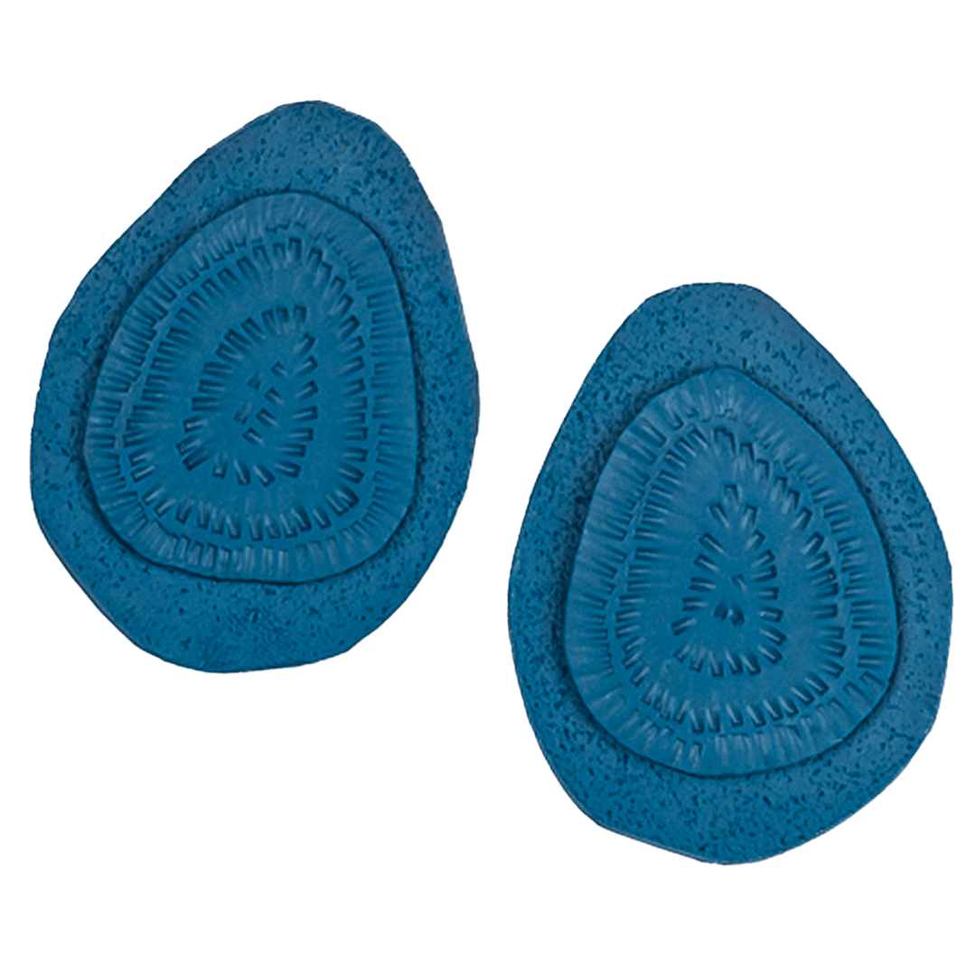 The Layered Drop Earrings in Lapis